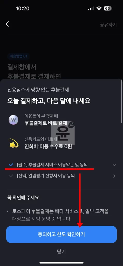 토스 후불결제 신청 방법, 안되는 이유 5가지