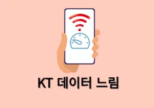 KT 데이터 느림, 끊김, 안됨 문제 이렇게 해결했습니다