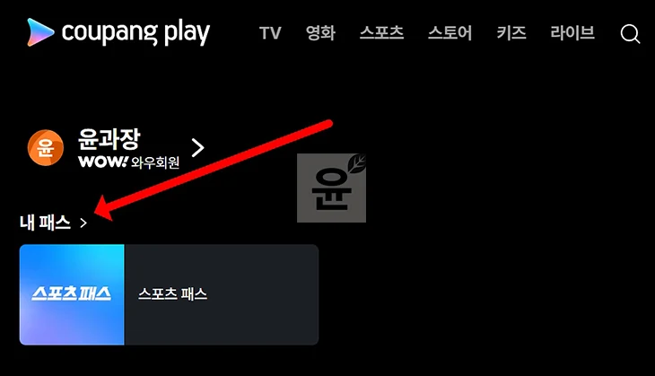 쿠팡플레이 스포츠패스 결제수단 변경 및 등록 방법, 1분이면 가능