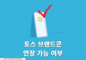 토스 브랜드콘 유효기간 연장 가능할까 확인 정리