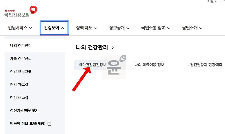 2026년 건강검진 대상자 조회 방법과 기준 정리