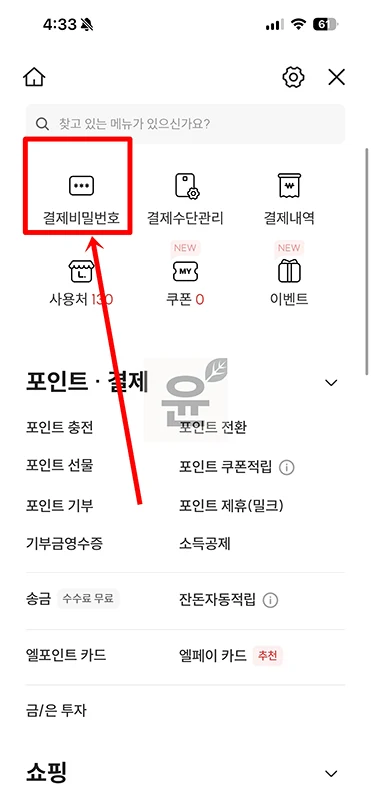 엘페이 결제 비밀번호 모를 때 재설정 방법 쉽게 찾기