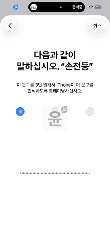 아이폰 말로 화면 잠금하는 법, 카톡도 음성으로 열기
