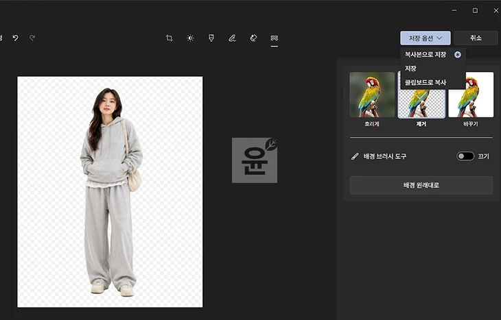 윈도우 누끼 따기 방법, 프로그램 없이 사진 배경 제거하기