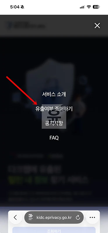 털린 내 정보 찾기 서비스 개인정보 유출 조회 방법 총정리