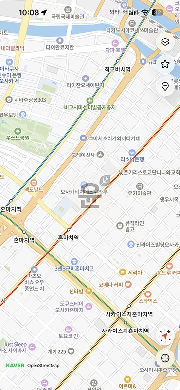 네이버지도 일본 지역도 볼 수 있다 세계지도 사용 설정 방법