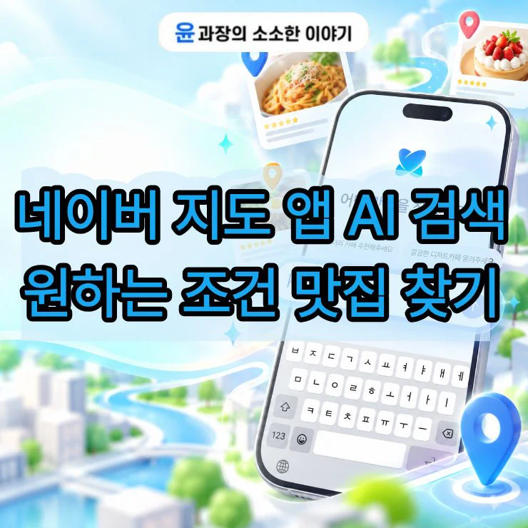 네이버 지도 앱 AI 검색 사용법, 원하는 조건으로 맛집 찾기